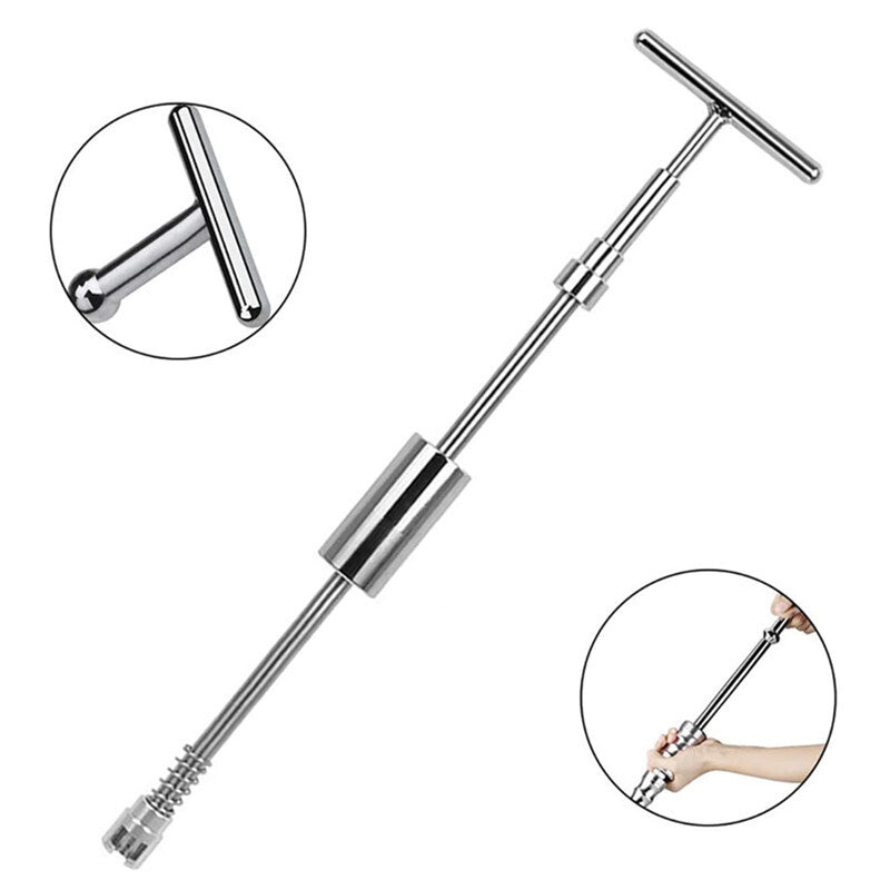 Car Metal Body Sheet Meta Puller Hammer Dent Removal Hand Tool Glue Stick Kit