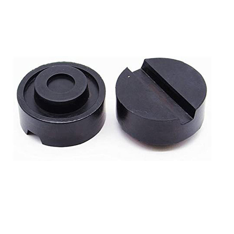 Car Lift Jack Stand Rubber Pad Black Slotted Floor Jack Pad Frame Rail Adapter