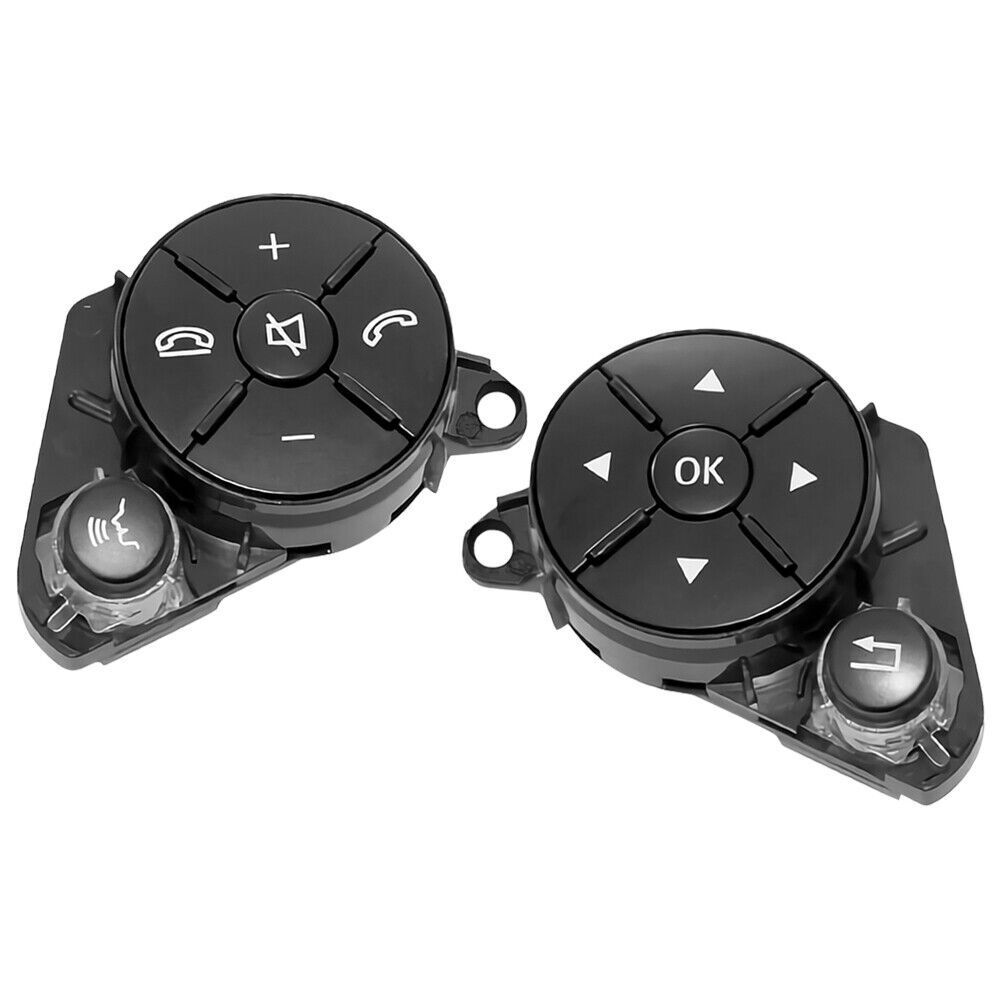 Pair Front RHLH Steering Wheel Switch Button for Benz W204 W212 C/E/GLK-CLass