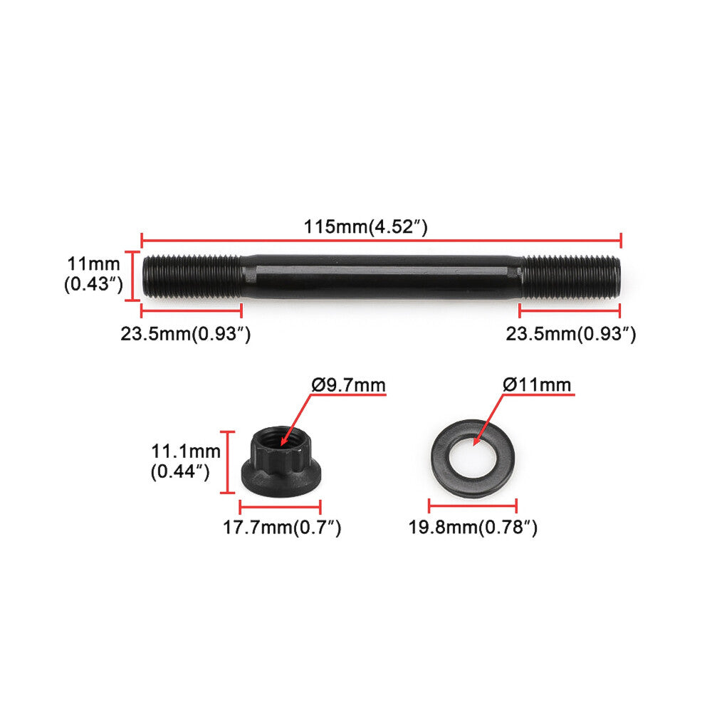 Cylinder Head Stud Kit for Mitsubishi EVO8 EVO9 Eclipse 1994-2019 4G63 207-4203