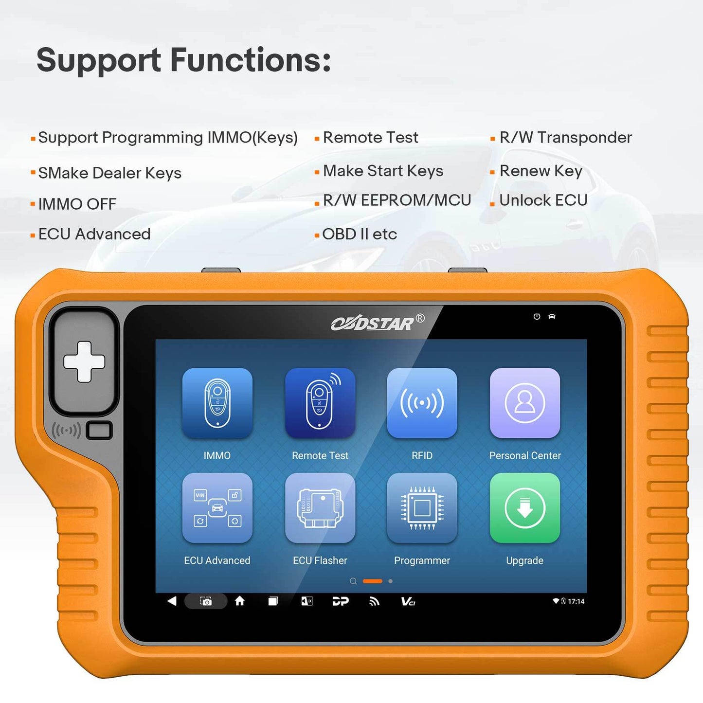 OBDSTAR X300 Classic G3 A1+A2 IMMO Progarmming FOR E-cars, Motorcycle, Marine