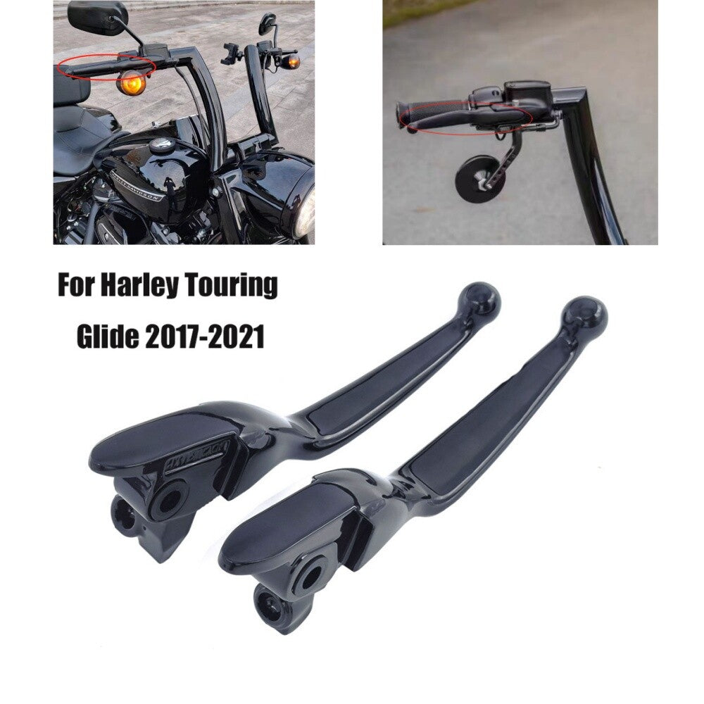 Motorcycle Black Brake Clutch Hand Lever for Harley Touring 2017-21 Trike 19-21