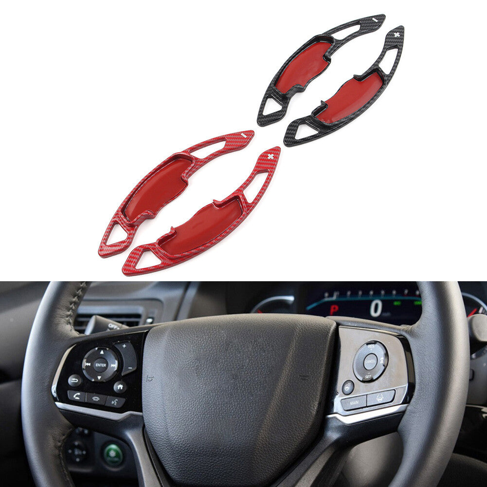 Fit for Honda Accord for Civic CR-V Black Steering Wheel Shift Paddle Shifter Extension