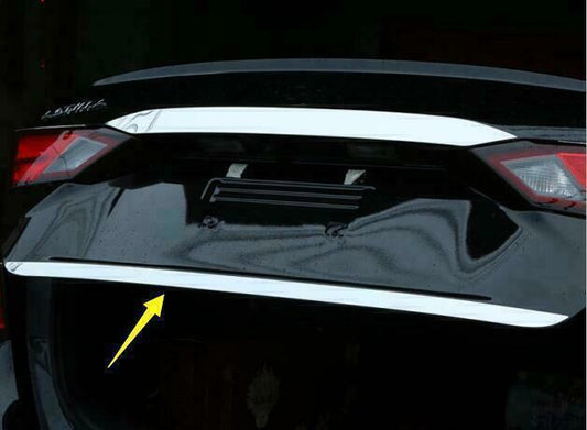 Chrome Rear Door Trunk Tailgate Lid Protection Cover for Nissan Altima 2019-2022