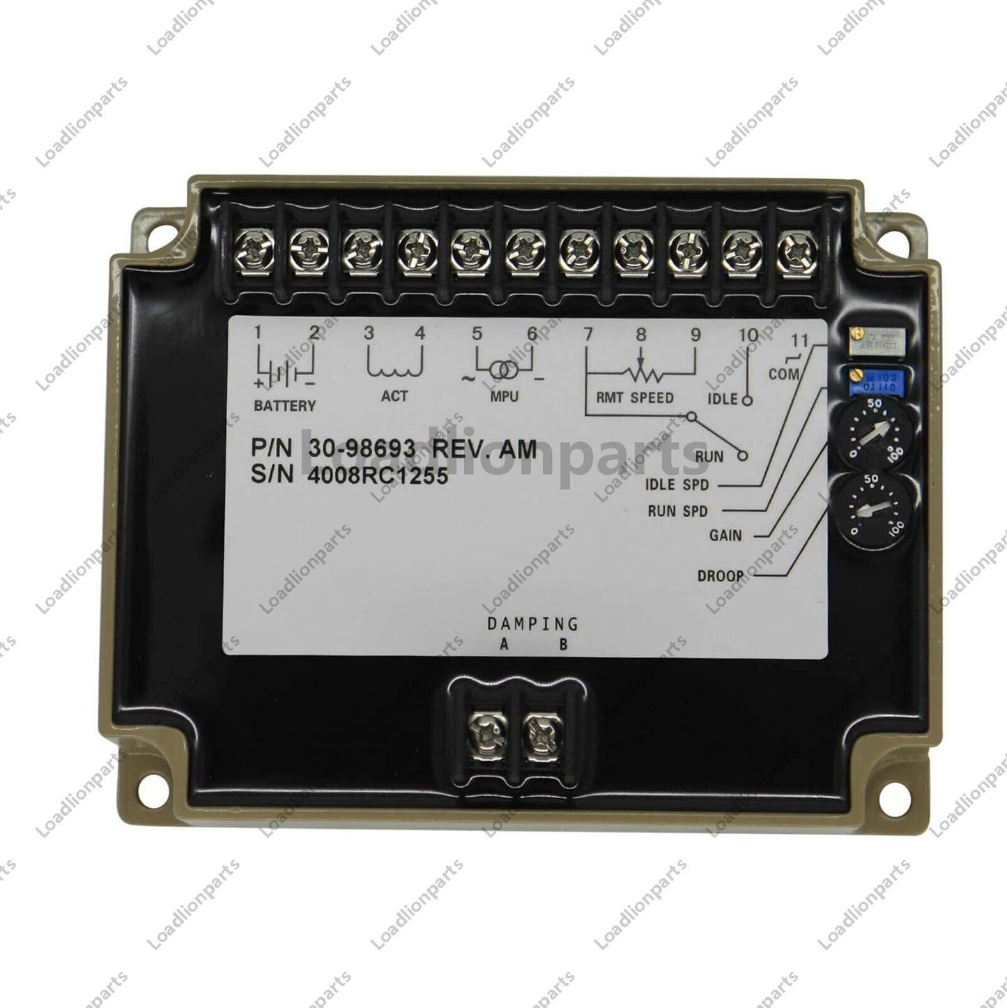 Speed Controller Control Governor 3098693 Generator Parts For KTA19