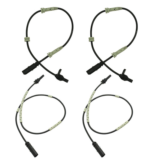 4pcs ABS Wheel Speed Sensor for BMW 2012-2020 Front Rear Left Right