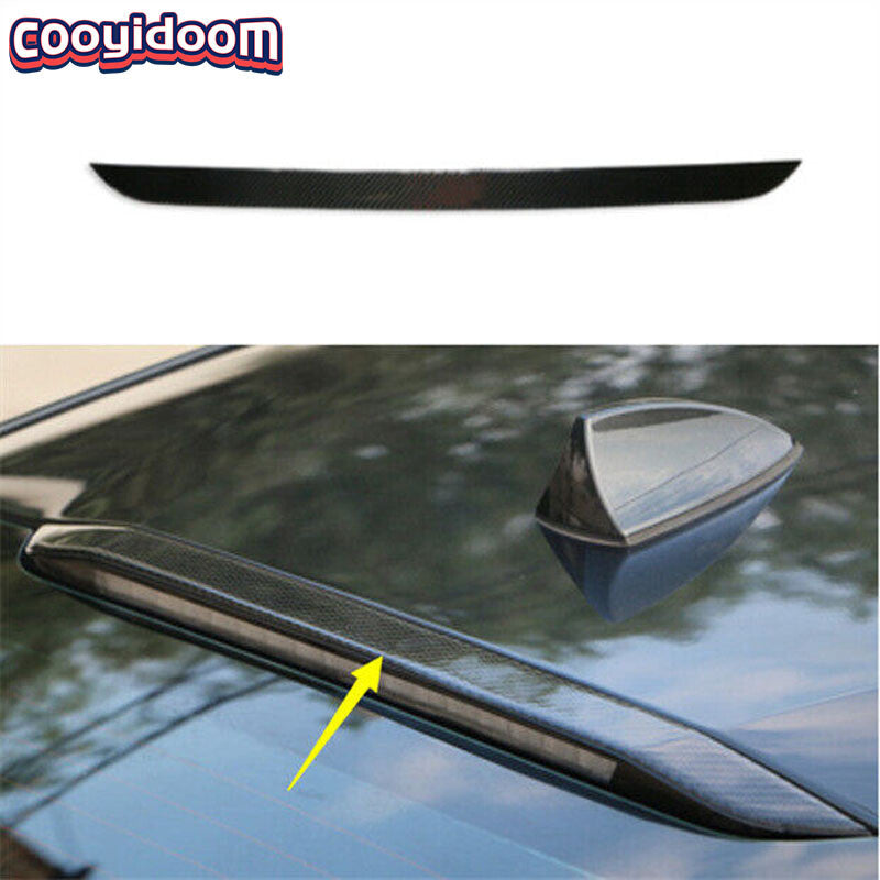 carbon fiber top brake light cover trim for Chevrolet Malibu 2016, 2017 - 2022.