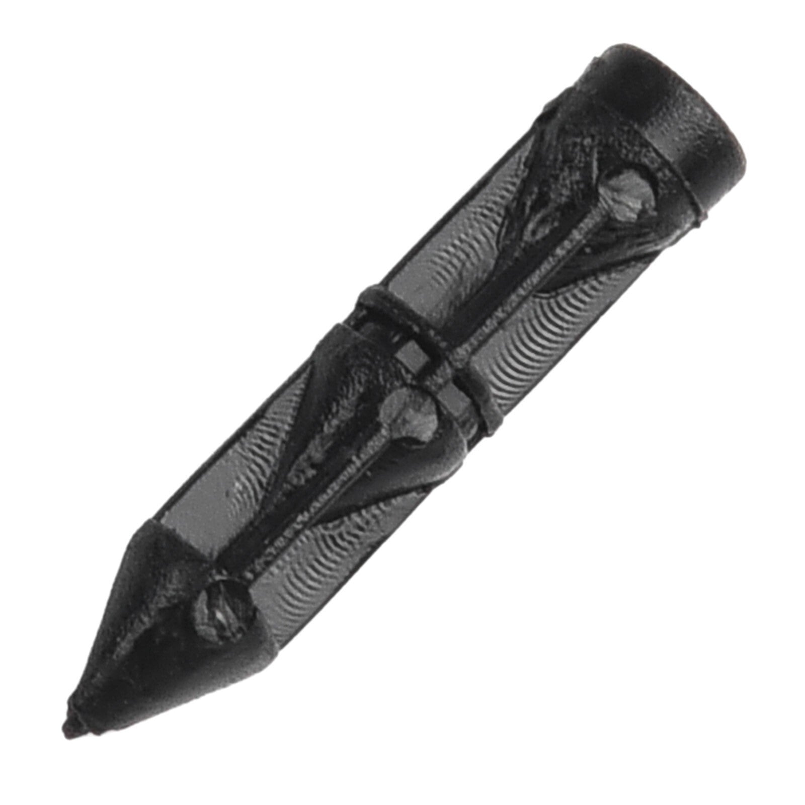 20-piece set of 6mm plastic rivet fastener clips for car black panel fasteners and bicycle axle trim clips.
