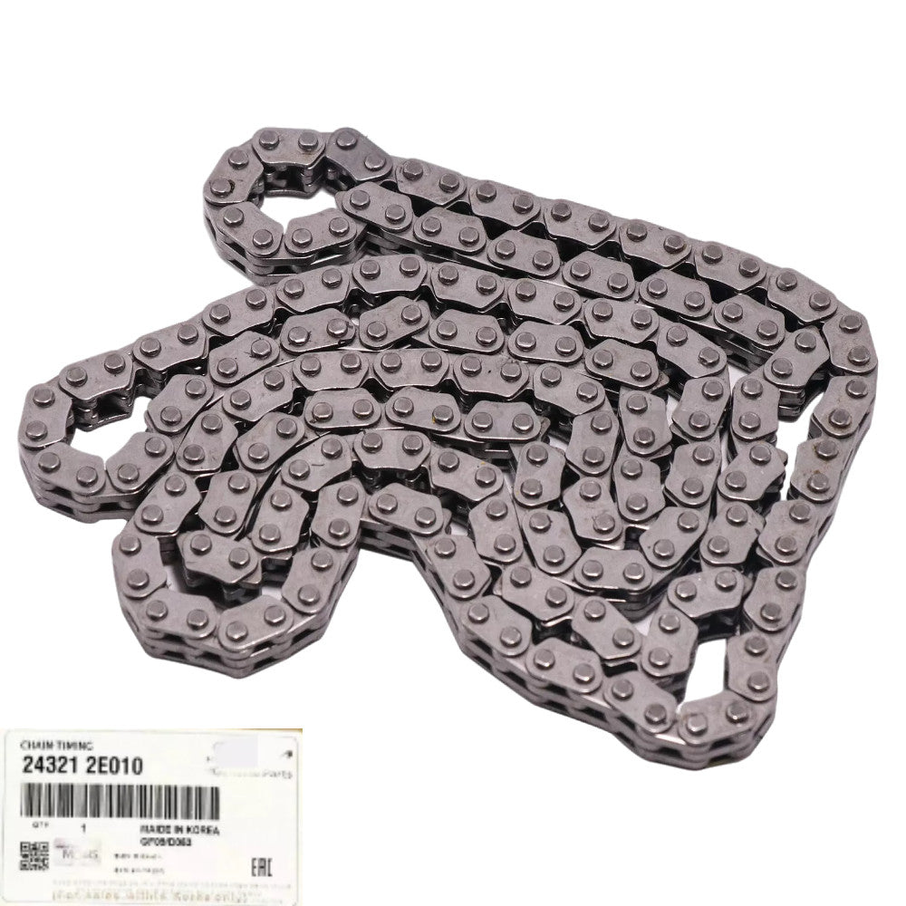 new 4-piece engine timing chain kit for 2014+ for Elantra , 2018+ Kona, 2019+ for Veloster .