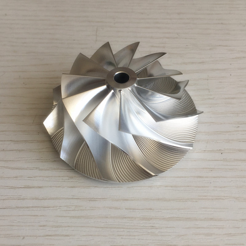 GT2867 49.70/67.40 mm 11+0 Blade Turbine Milling/Blank Compressor Wheel