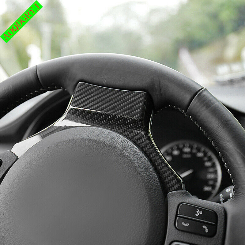 Real Carbon Fiber Steering Wheel Moulding Trim for LEXUS NX200t 300h 2015-2021