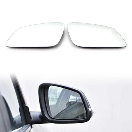 Fit for BMW F48 1 2 Series X1 X2 2x Side Wing Mirror Glass