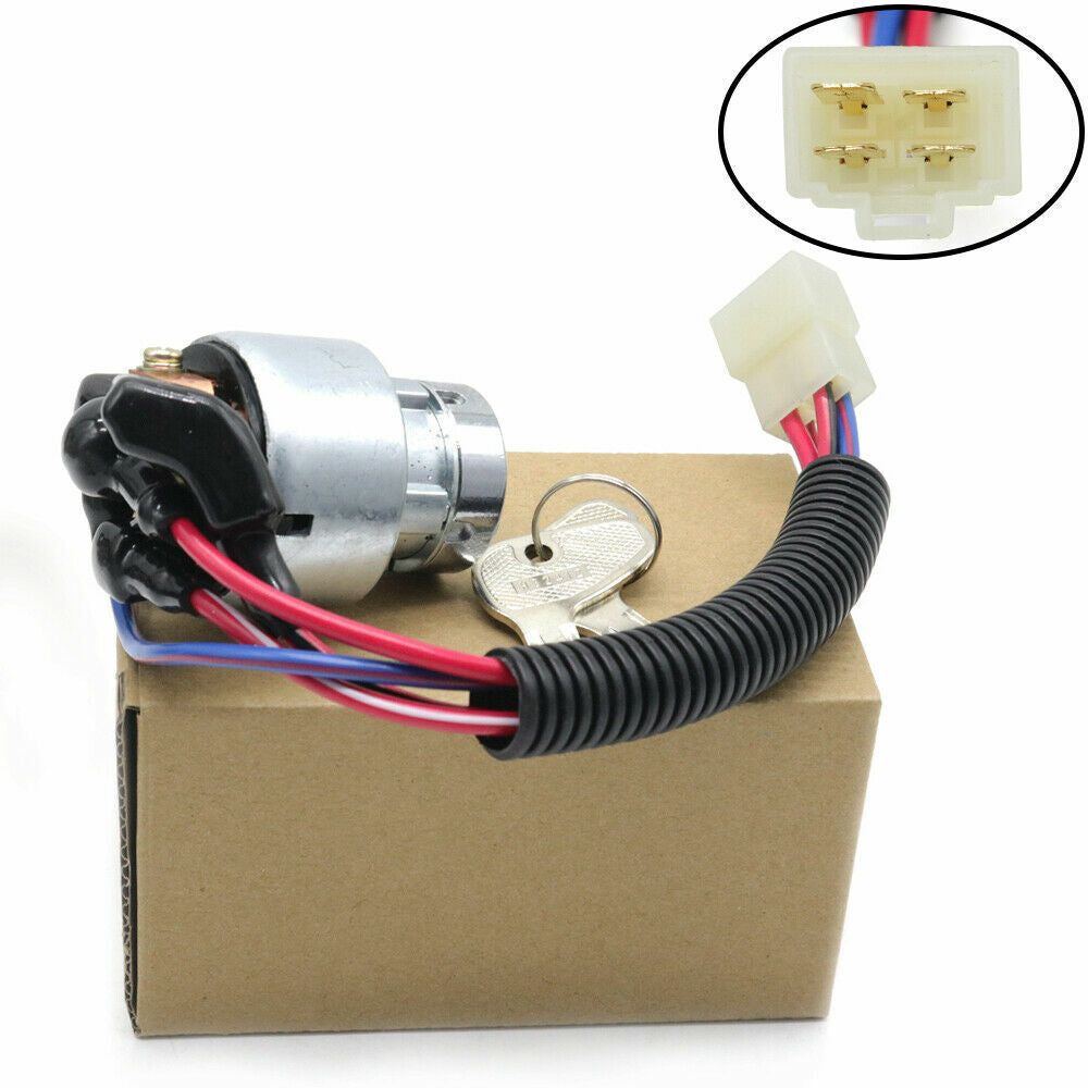 Ignition Switch Ignition Lock with Keys TC020-31822 For Kubota L4600DT MX4700F