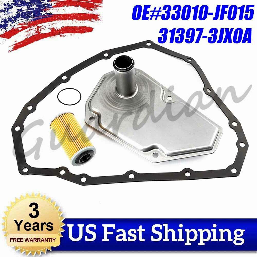 3PCS Transmission Oil Filters Pan Gasket set for NISSAN VERSA 2012-2019 13 14