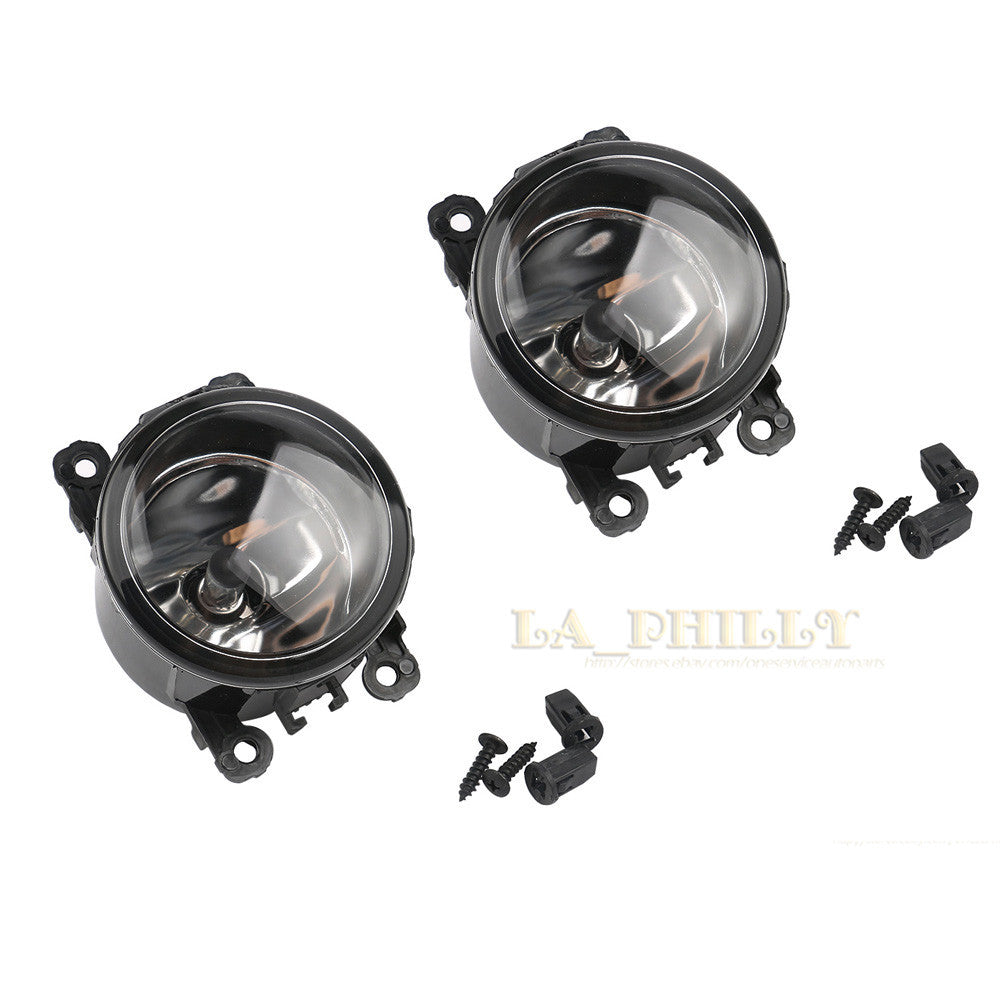Car Front Bumper Left Right Driving Light DRL Fog Light Lamp H11 Bulbs 55W