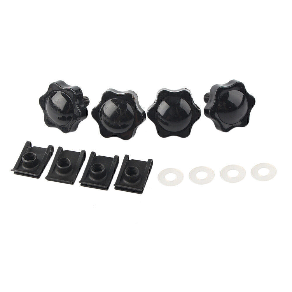 for Harley FLHT FLHTCU 4X Saddlebag Lock Mounting Theft Deterrent Bolt Screw