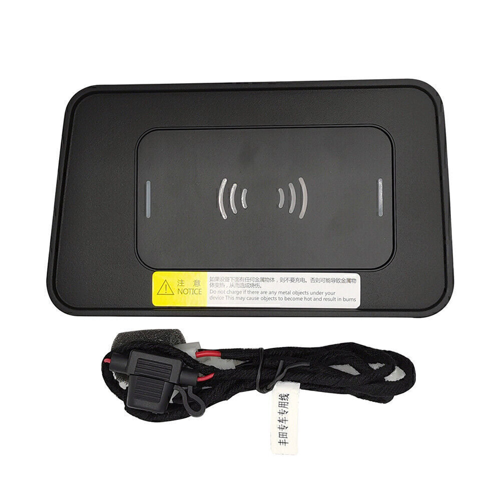 Wireless Car Charger Phone Fast Charging Pad for Toyota RAV4 2014-2018 2017 16
