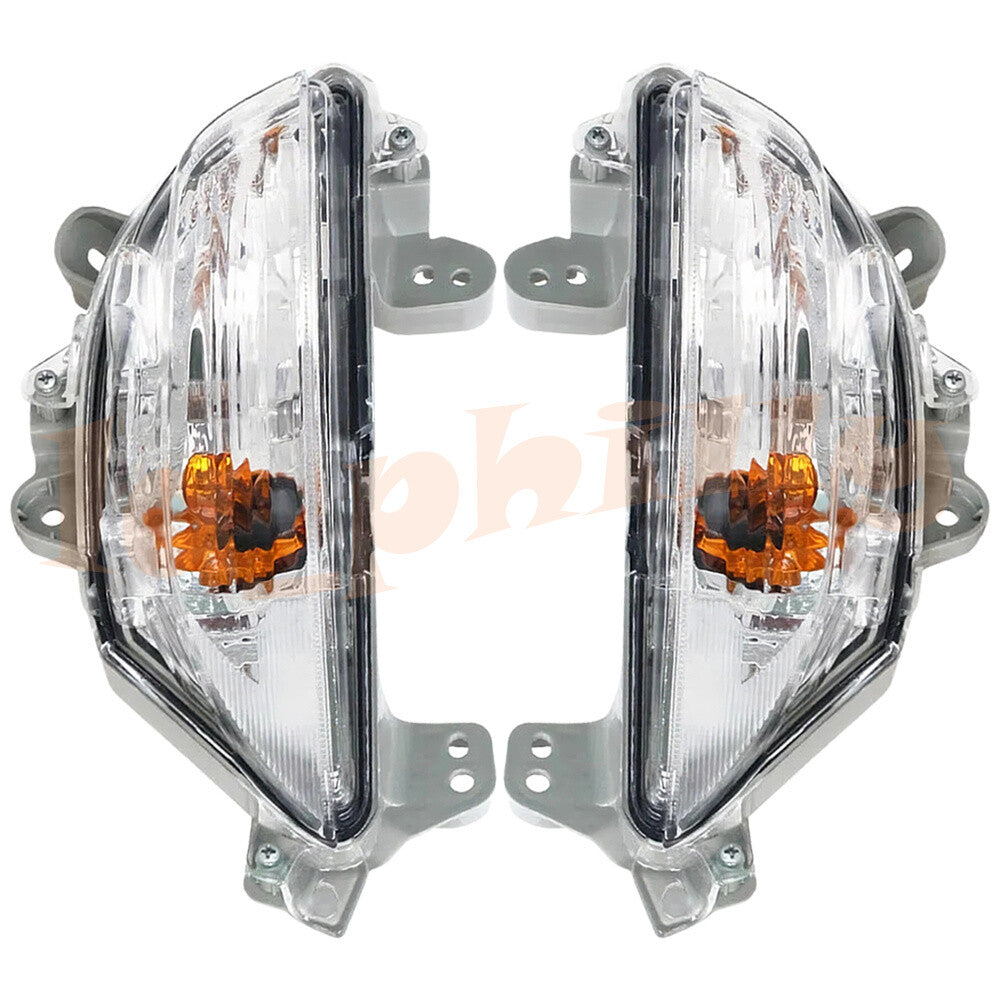 2Pcs Front Bumper Corner Lamp Turn Signal Light Left+Right for Mazda 3 2014-2016