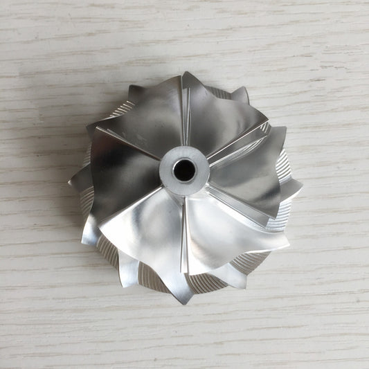 GT15-25 702549-0008HF V1 50.20/65.00m 6+6 Performance Billet Compressor Wheel