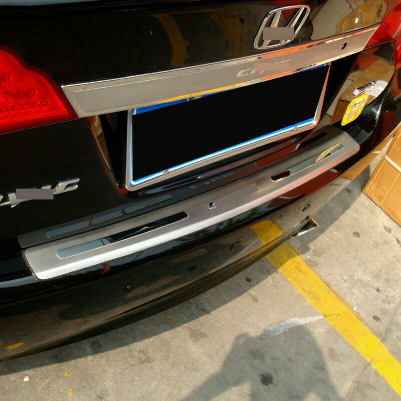 Chrome Tailgate Rear Trunk Middle Moulding Cover Trim for Honda for Civic 2006-2011