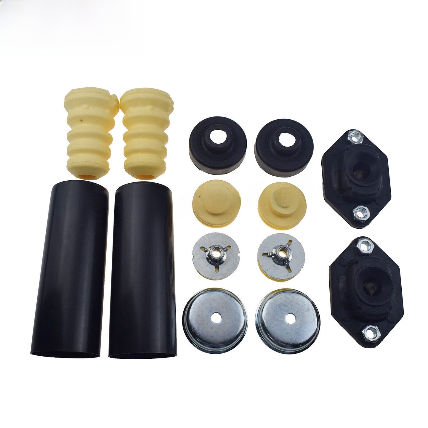for BMW E92 E90 E87 E88 Rear Upper Lower Shock Mounts Grommets Bump Stops Kit