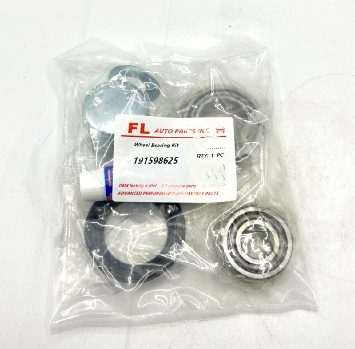 Rear Wheel Bearing Kit for VW for Golf for Jetta for Passat for Audi Rabbit 191598625 2 Side