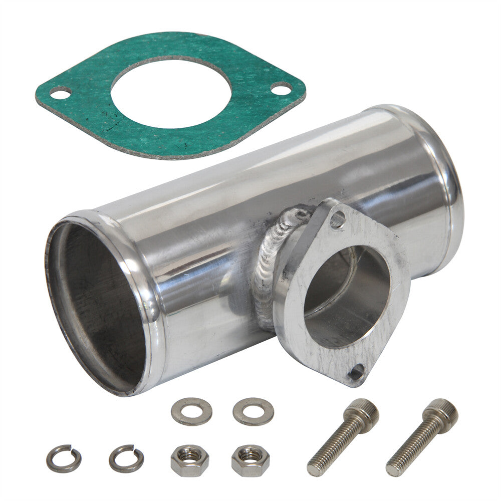 2.75 70mm Turbo Flange Pipe For GD-RS FV RZ BOV Blow Off Valve Adapter Silver