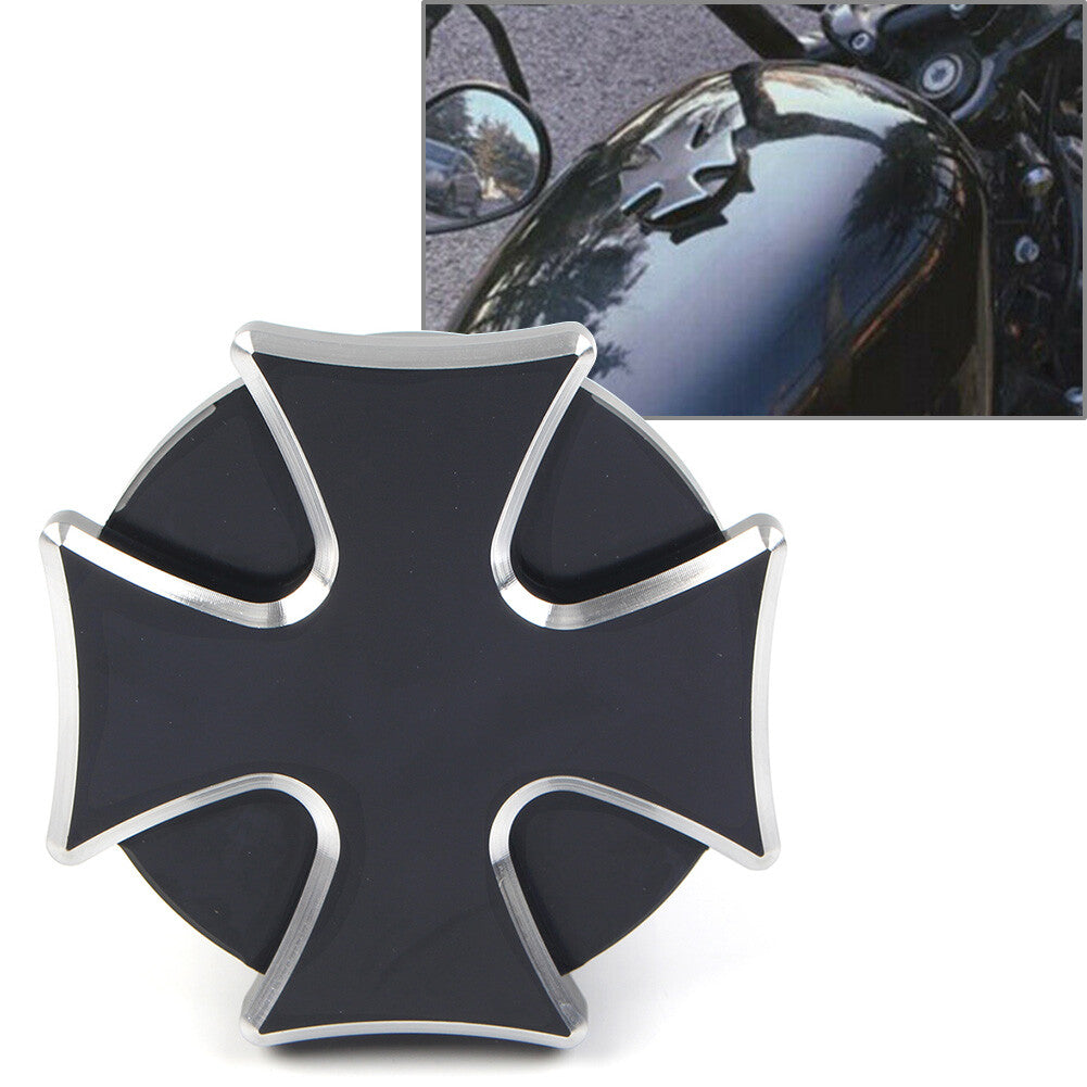 Fit for Harley Touring Dyna Softail Road King Fatboy Fuel Gas Tank Oil Cap Cover UK