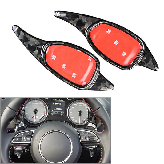 Lenkrad-Schaltwippe f¨¹r for Audi A5 S3 S4 S5 SQ5 RS3 RS4 Kohlefaser-Paar