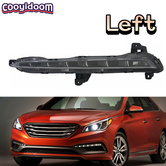 Left LED Fog Light Daytime running light for Hyundai Sonata 2015-2017