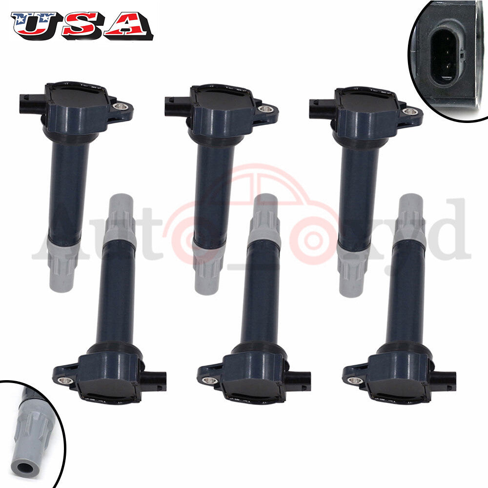 6 Pack Ignition Coil for Chrysler for Dodge 2006-2010 4.0L 2.7L 3.5L C1522 UF502