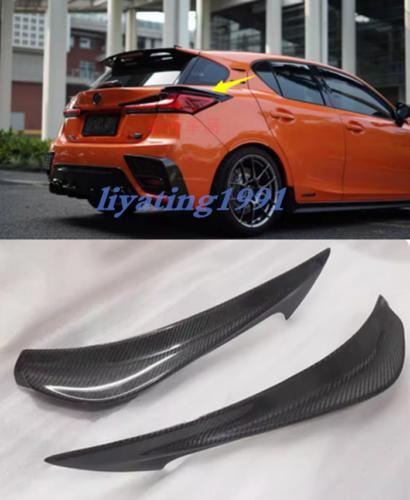 carbon fiber TRD rear taillight trim for Lexus CT 200H 2011-2017 models (2 pieces)