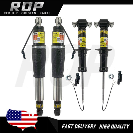 Full Set Shock Absorber for 15-20 for Chevy Suburban Tahoe Silverado w/ Magnetic