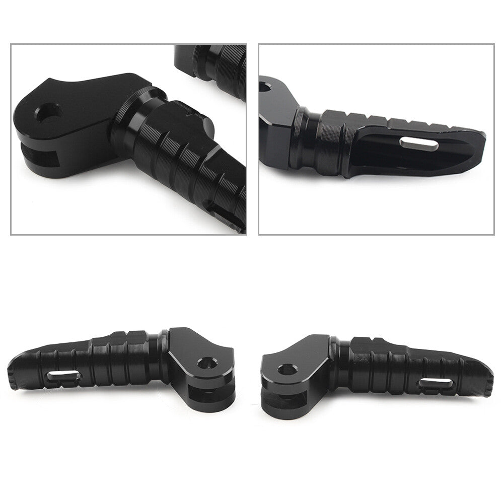 CNC vordere Fu?rasten Fu?rasten Pedal Aluminum f¨¹r T100 T120 16-22 schwarz Paar