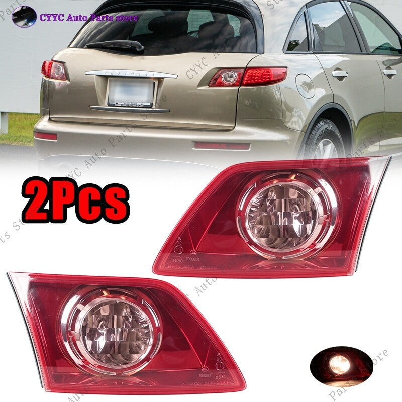 LHRH Side Inner Taillights for Infiniti FX35 FX45 2003-2008 Driving Lights