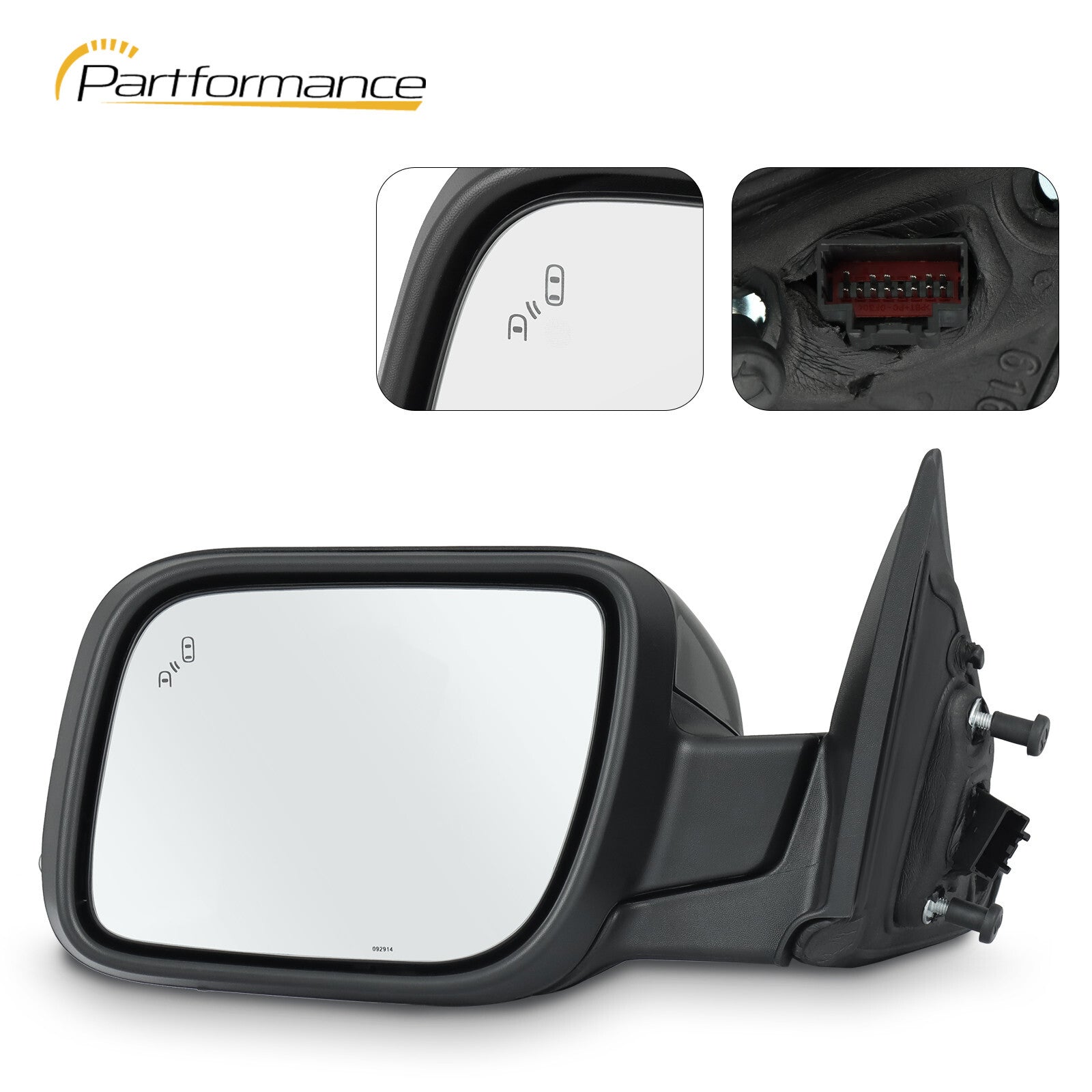 Mirror driver left-side power heating for Ford Explorer 2016 - 2019 GB5Z-17683-MCP