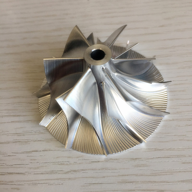 K24 5324-123-2019 43.70/60.50mm 6+6 blades Turbo Billet Compressor Wheel