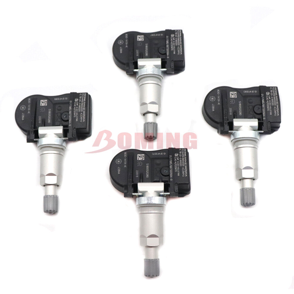 4-pack TPMS tire pressure sensors for Volvo S60, S80, V60, XC70 433MHz 8G92-1A159-AE