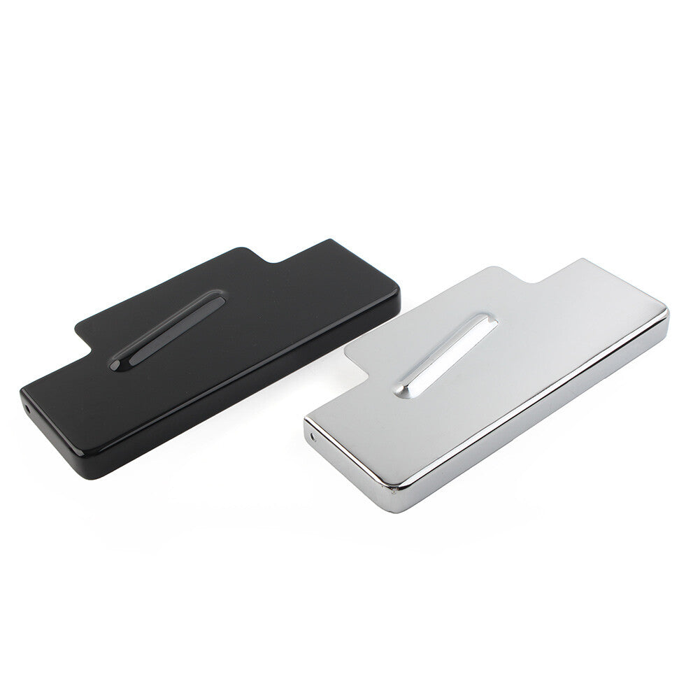 1x Chrome Motorcycle Battery Top Cover for Harley FXD Dyna 97-05