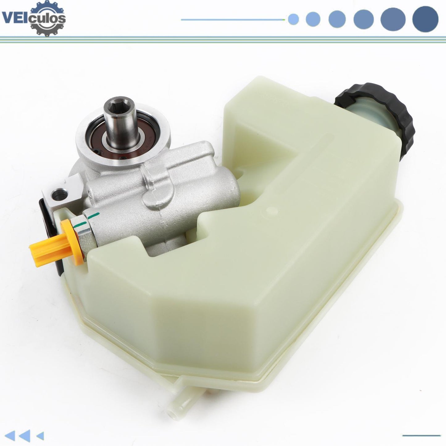 Power Steering Pump W/ Reservoir For 2002-2006 for Jeep Liberty 2.4L 2.8L 96-64610