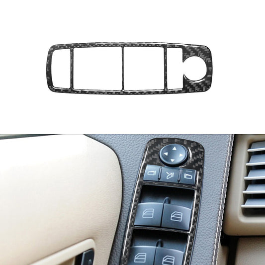 for Mercedes R-Class 2009-2012 Door Window Regulator Trim Cover Carbon Fiber