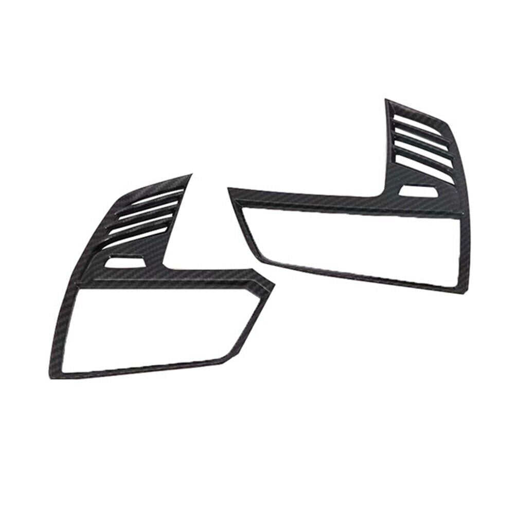 2019-2022 for BMW X5 G05 Front Dashboard Air Vent Outlet Cover Trim Carbon Fiber