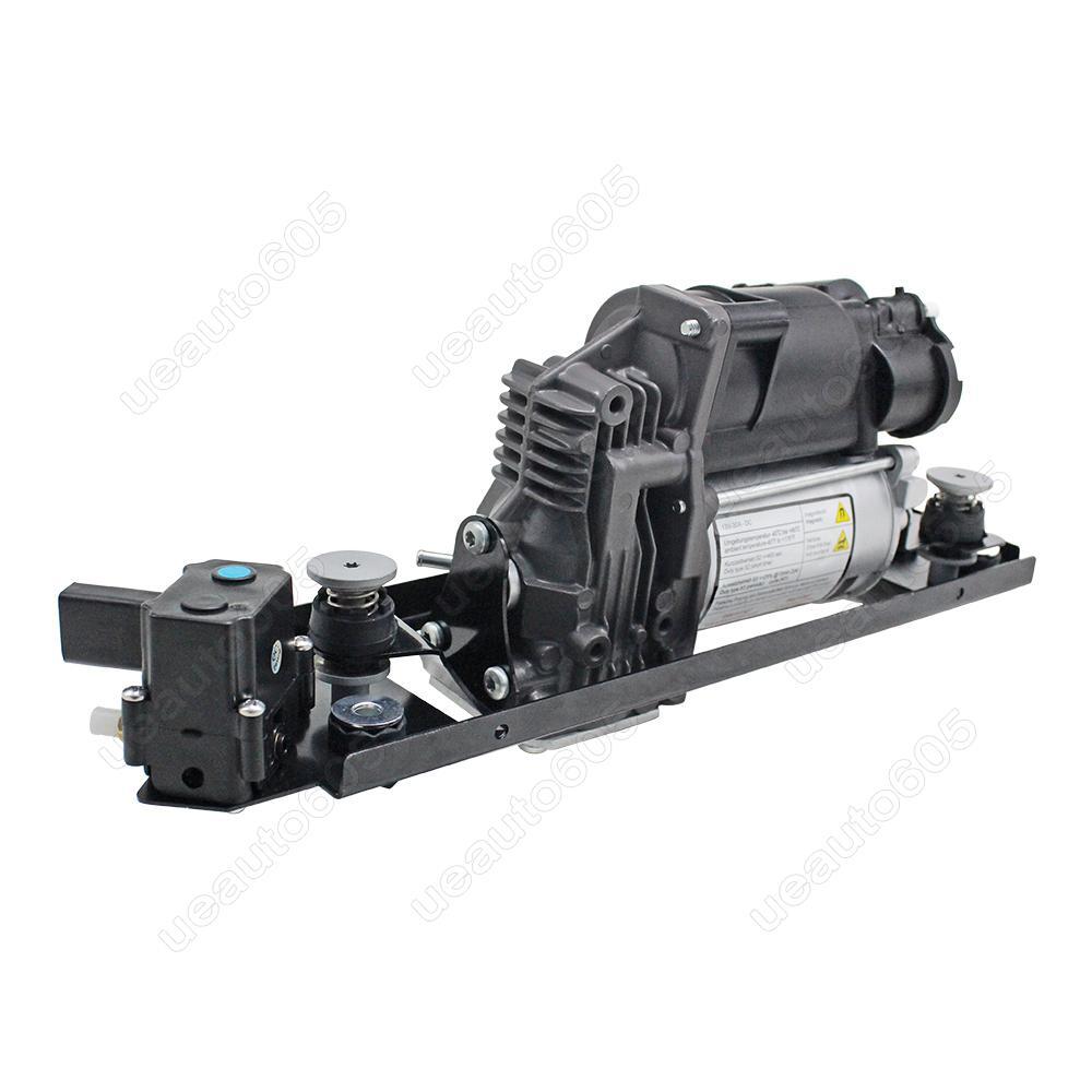for BMW 5 Series E61 04-10 Air Suspension Compressor w/ Valve Block 37106793778