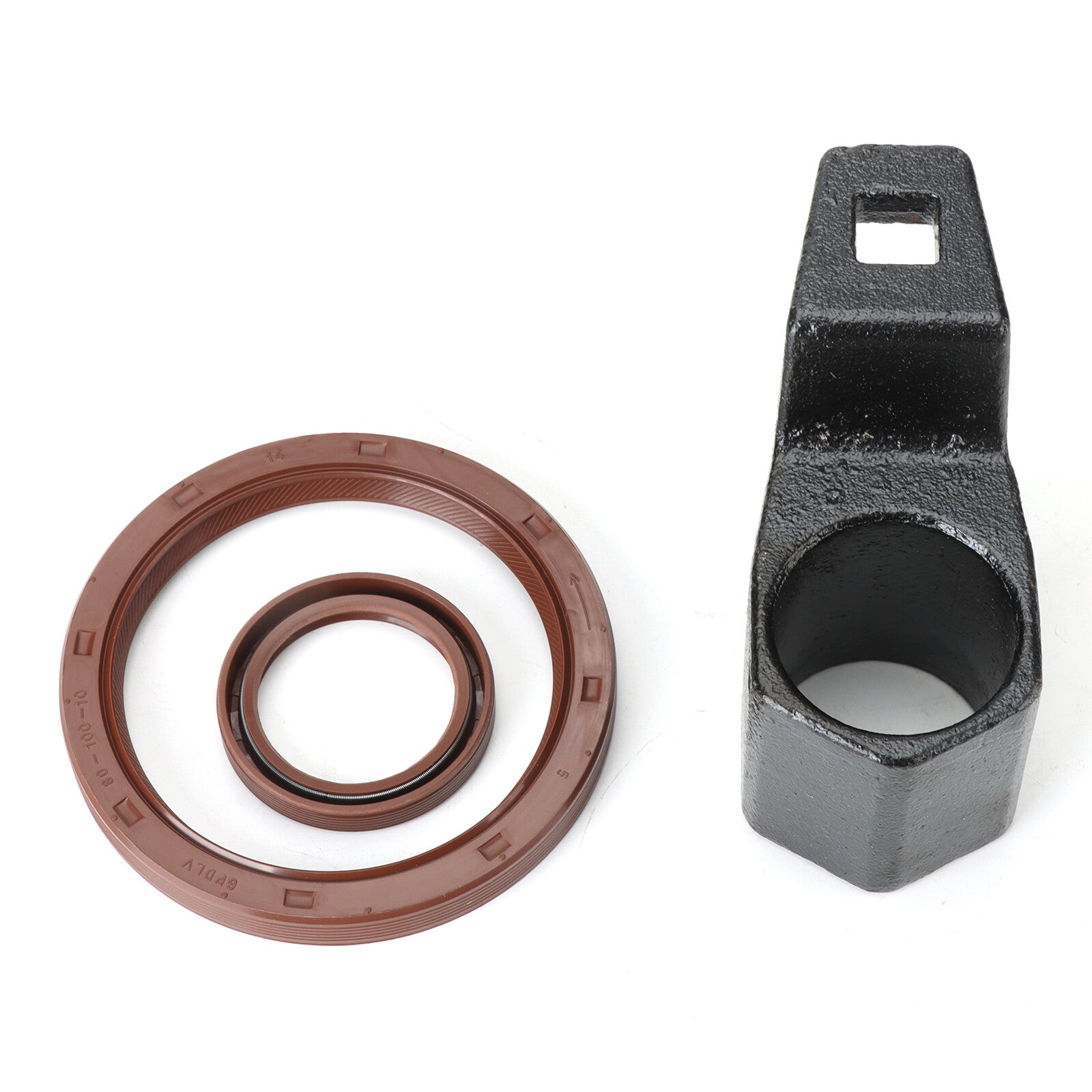 1 x 50 mm crankshaft crank pulley wrench + oil seal for 1990–1997 for Honda Accord 2.2L