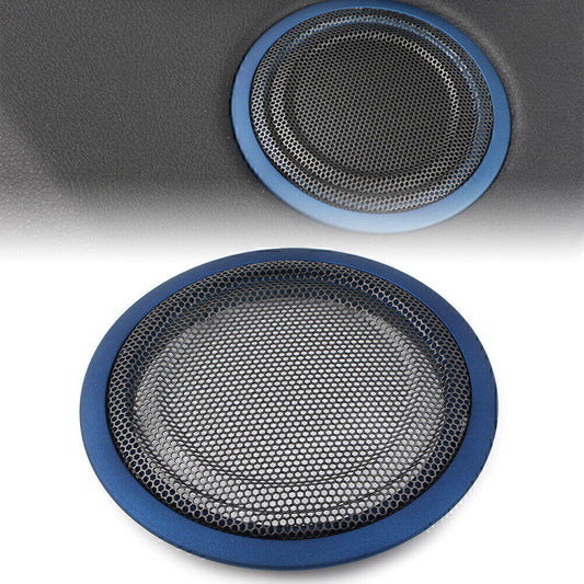 Universal Speaker Trim Cover Decorate Trim Fit for BMW 3 series F30 F35 4series Blue