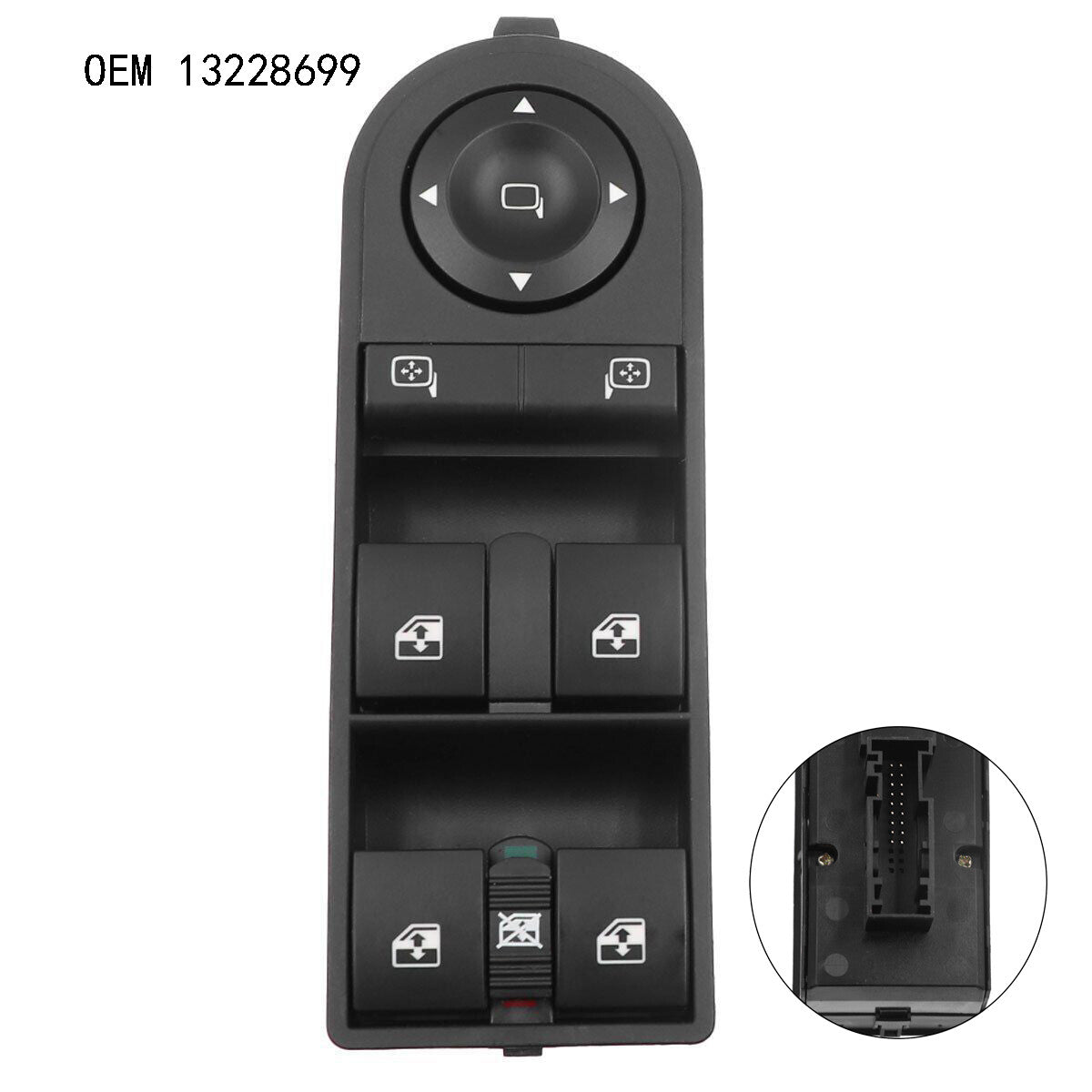 for OPEL ASTRA MK3 III H 04-12 ZAFIRA B 05-11 FENSTERHEBER SCHALTER 13228877 NEW