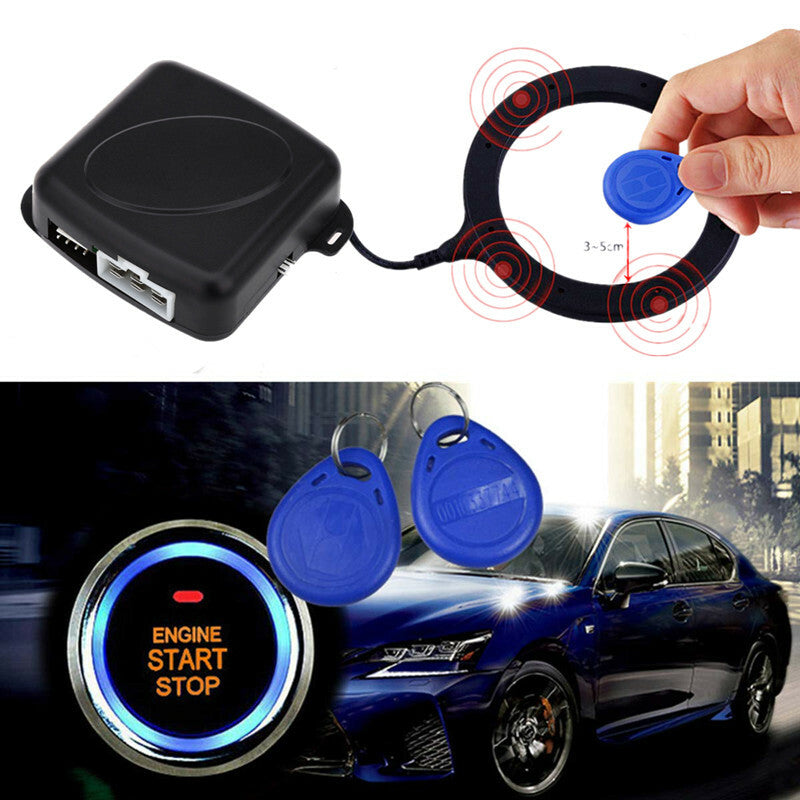 Car Stop Immobilizer Anti-theft Engine Push Button Lock Ignition Starter Keyless