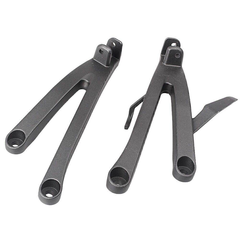 for Honda CBR 600RR 2007-11 08 Black Rear Passenger Footrest Foot Pegs Brackets