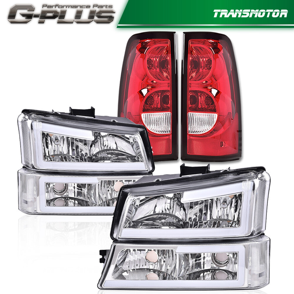 LED DRL with water-resistant and bright finish 2003-2006 Silverado 1500