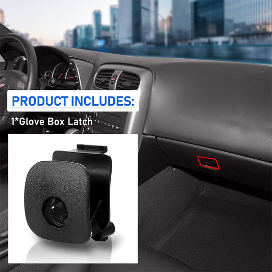 Glove Box Compartment Latch Handle Black for Chevrolet for Corvette C5 C6 1997-2013